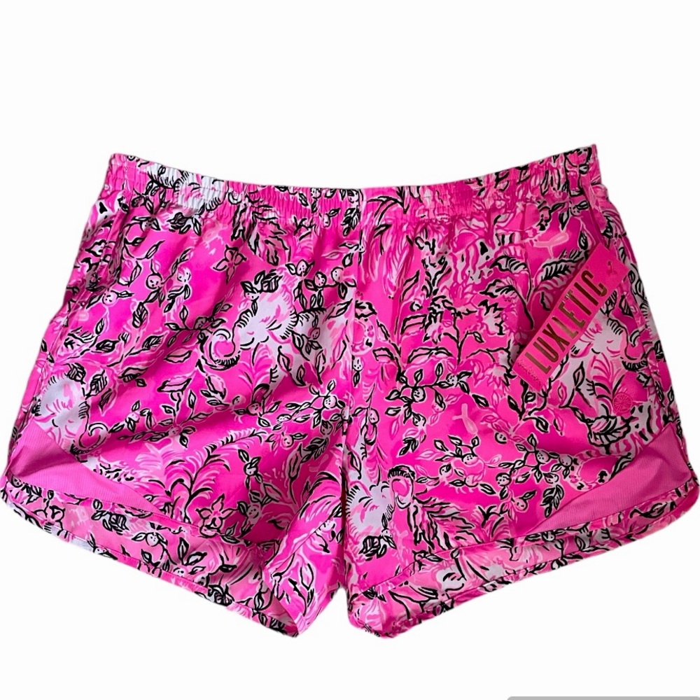 Lilly Pulitzer luxletic Ocean Trail athletic shorts